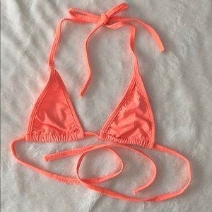 Prix Workshop Quiet Micro Bikini Top Coral